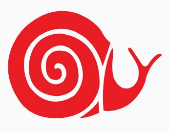 slow food logo - snail