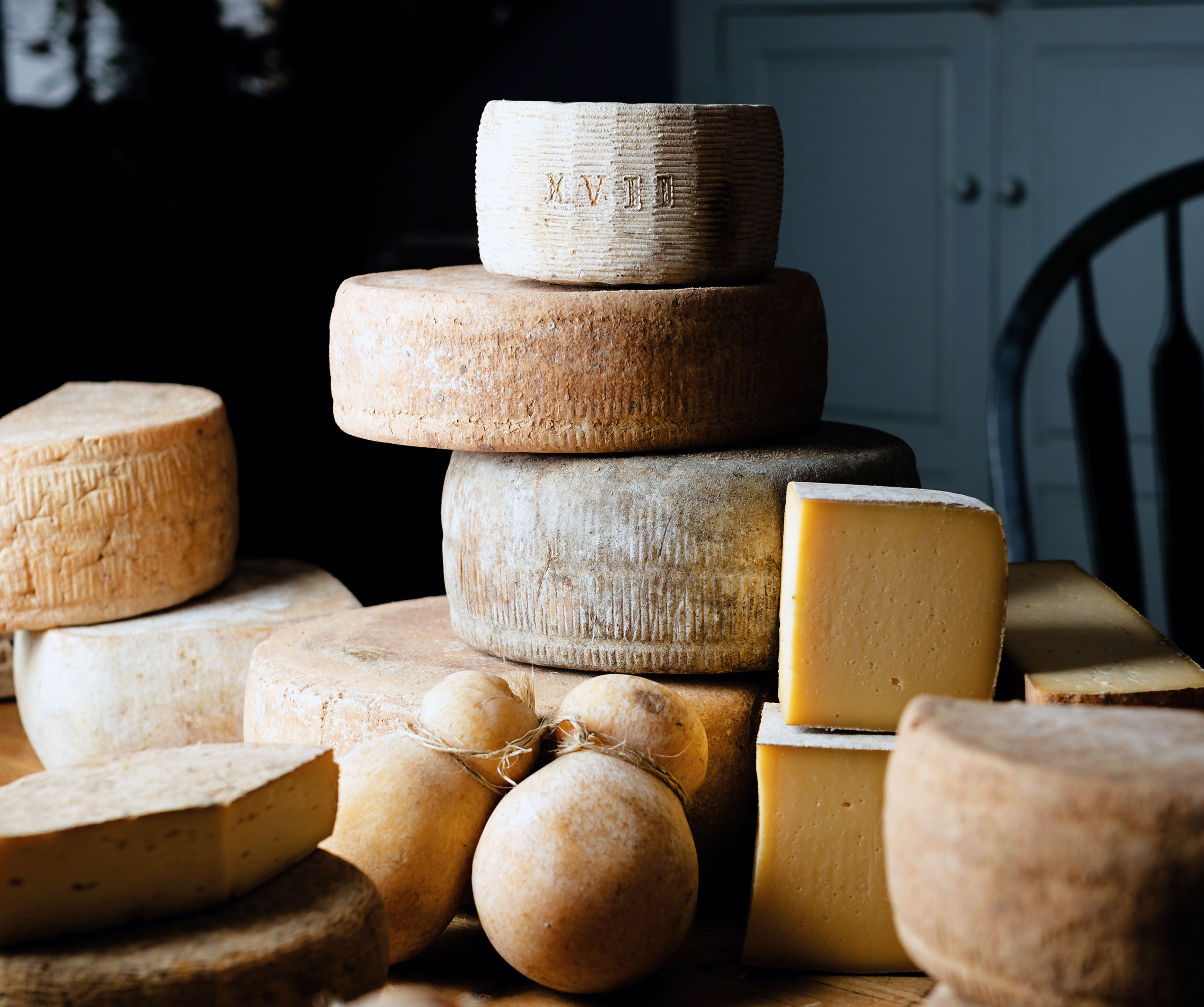 Cheese made without cultures at Parish Hill Creamery.