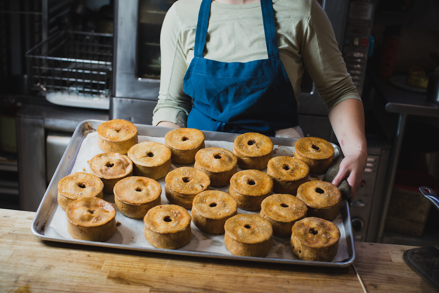 Find British meat pies and other pastries in Stafford, Vermont at Piecemeal Pies.
