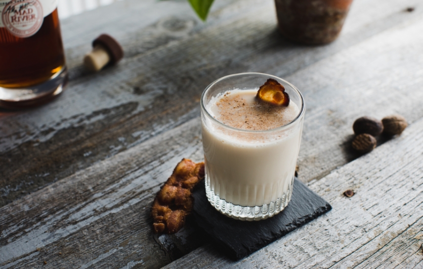 Learn about the history of milk punch and then get a recipe.