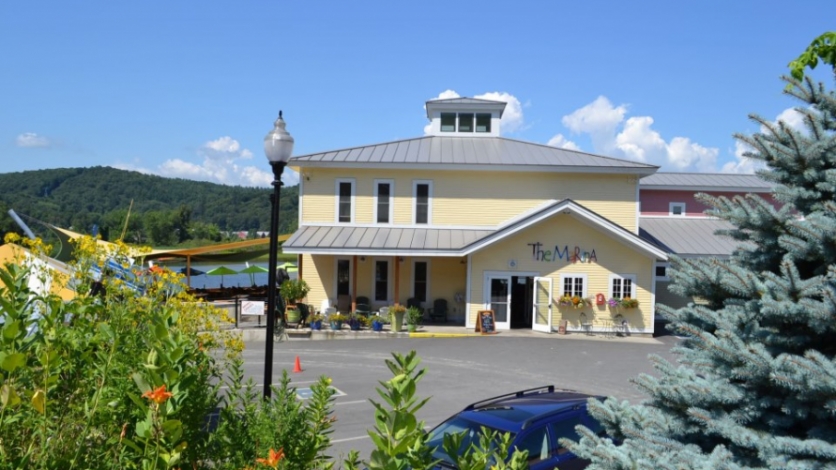 The Marina restaurant in Brattleboro, Vermont.
