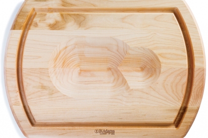 Turnabout Reversible Maple Carving Board from JK Adams in Vermont.
