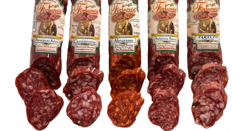 FORTUNA’S SAUSAGE & ITALIAN MARKET on Edible Green Mountains holiday gift guide.