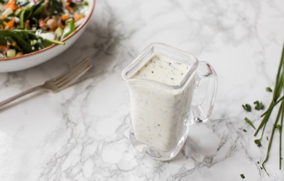 Herbed Buttermilk Dressing from the Marble West Inn in Dorset, Vermont.