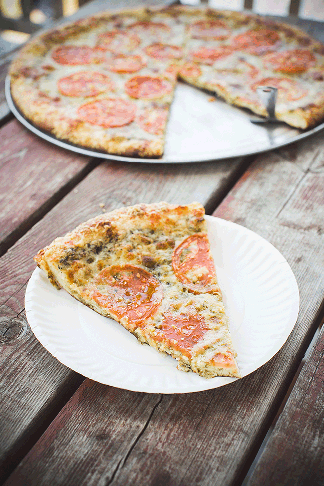 pizza at Craftsbury General Store